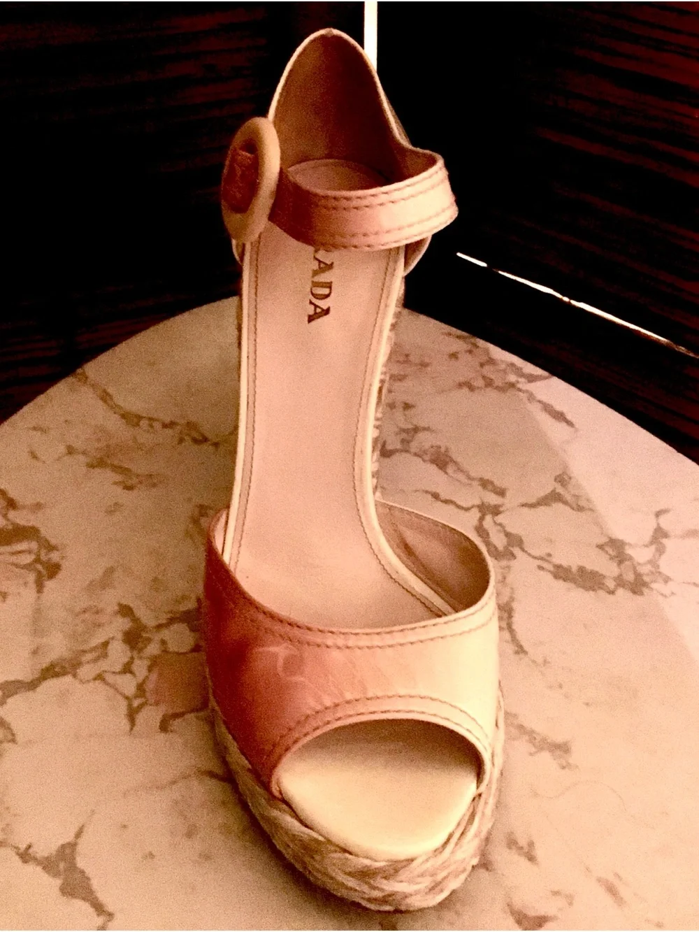 Prada chic cream